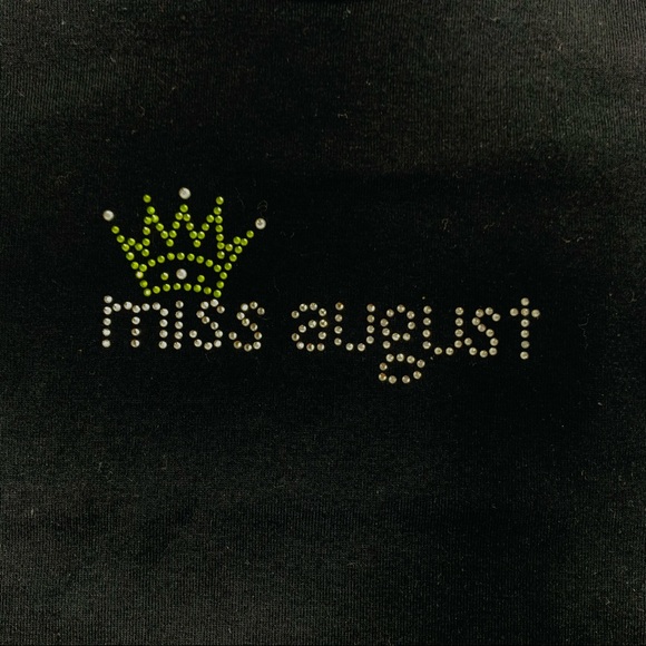 NWOT American Apparel Rhinestone Embellished T-Shirt - Picture 2 of 4